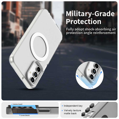 MagSafe futrola za Samsung Galaxy A15 5G A156 / A15 A155, Techsuit, CandyCase, Bijela