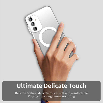MagSafe futrola za Samsung Galaxy A15 5G A156 / A15 A155, Techsuit, CandyCase, Bijela