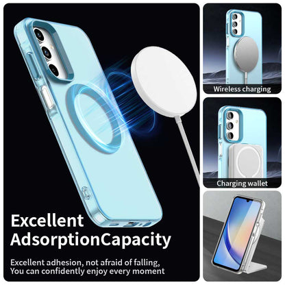MagSafe futrola za Samsung Galaxy A15 5G A156 / A15 A155, Techsuit, CandyCase, Plava