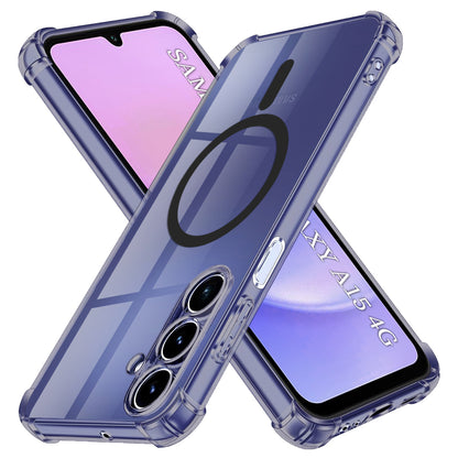 MagSafe futrola za Samsung Galaxy A15 5G A156 / A15 A155, Techsuit, Shockproof Clear, Dimna