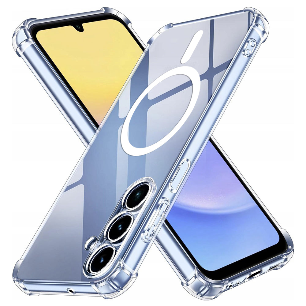 MagSafe futrola za Samsung Galaxy A15 5G A156 / A15 A155, Techsuit, Otporna na udarce, Prozirna