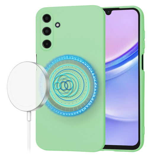 MagSafe futrola za Samsung Galaxy A15 A155, Techsuit, SoftFlex, Svijetlo Zelena