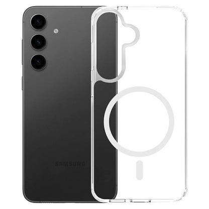MagSafe maska za Samsung Galaxy A16 5G A166 / A16 4G A165, 3MK, Armor MagCase, Prozirna