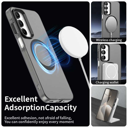 MagSafe maska za Samsung Galaxy A16 5G A166 / A16 4G A165, Techsuit, CandyCase, Crna