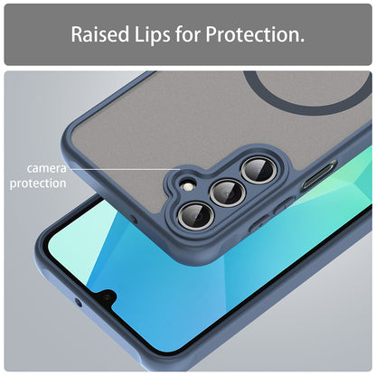 MagSafe maskica za Samsung Galaxy A16 5G A166 / A16 4G A165, Techsuit, HaloFrost II, Tamnoplava