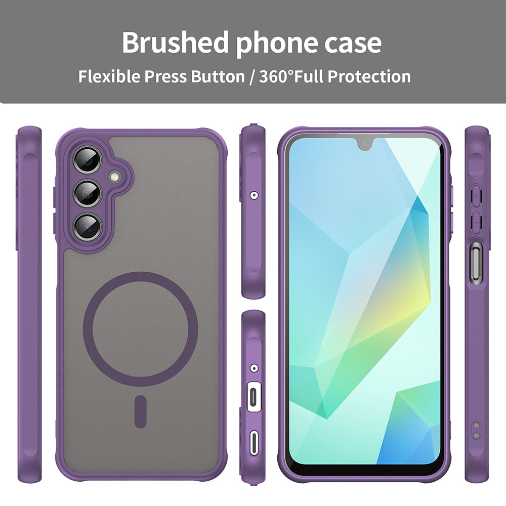 MagSafe futrola za Samsung Galaxy A16 5G A166 / A16 4G A165, Techsuit, HaloFrost II, Ljubičasta