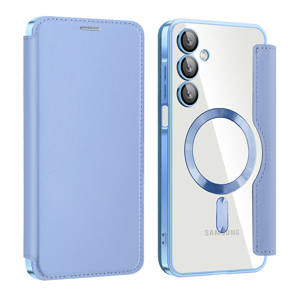MagSafe futrola za Samsung Galaxy A16 5G A166 / A16 4G A165, Techsuit, SmartMag Book, Plava