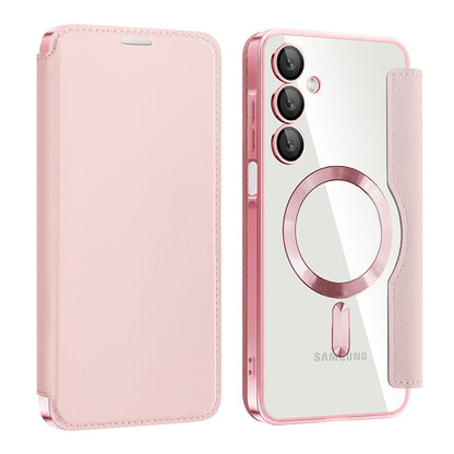 MagSafe futrola za Samsung Galaxy A16 5G A166 / A16 4G A165, Techsuit, SmartMag Book, Roza