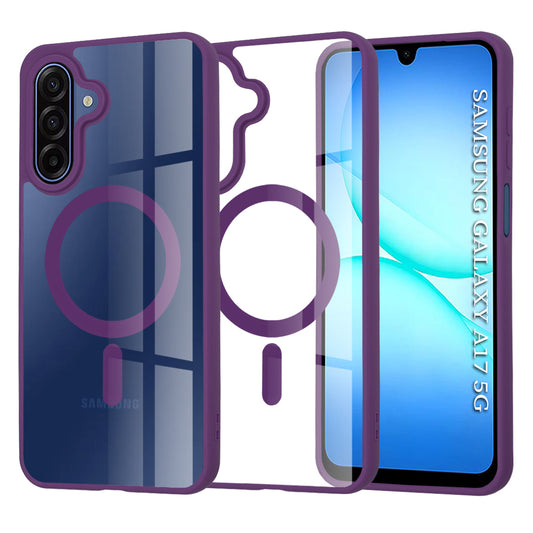 MagSafe futrola za Samsung Galaxy A17 4G / A17 5G, Techsuit, Pro, Ljubičasta
