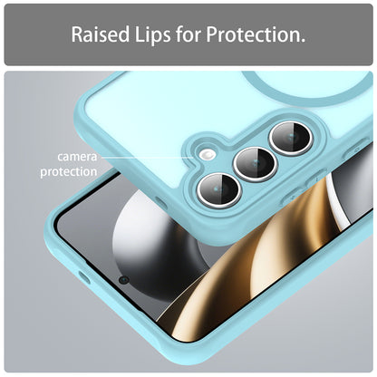 MagSafe futrola za Samsung Galaxy A17 5G, Techsuit, HaloFrost II, Svijetlo Zelena