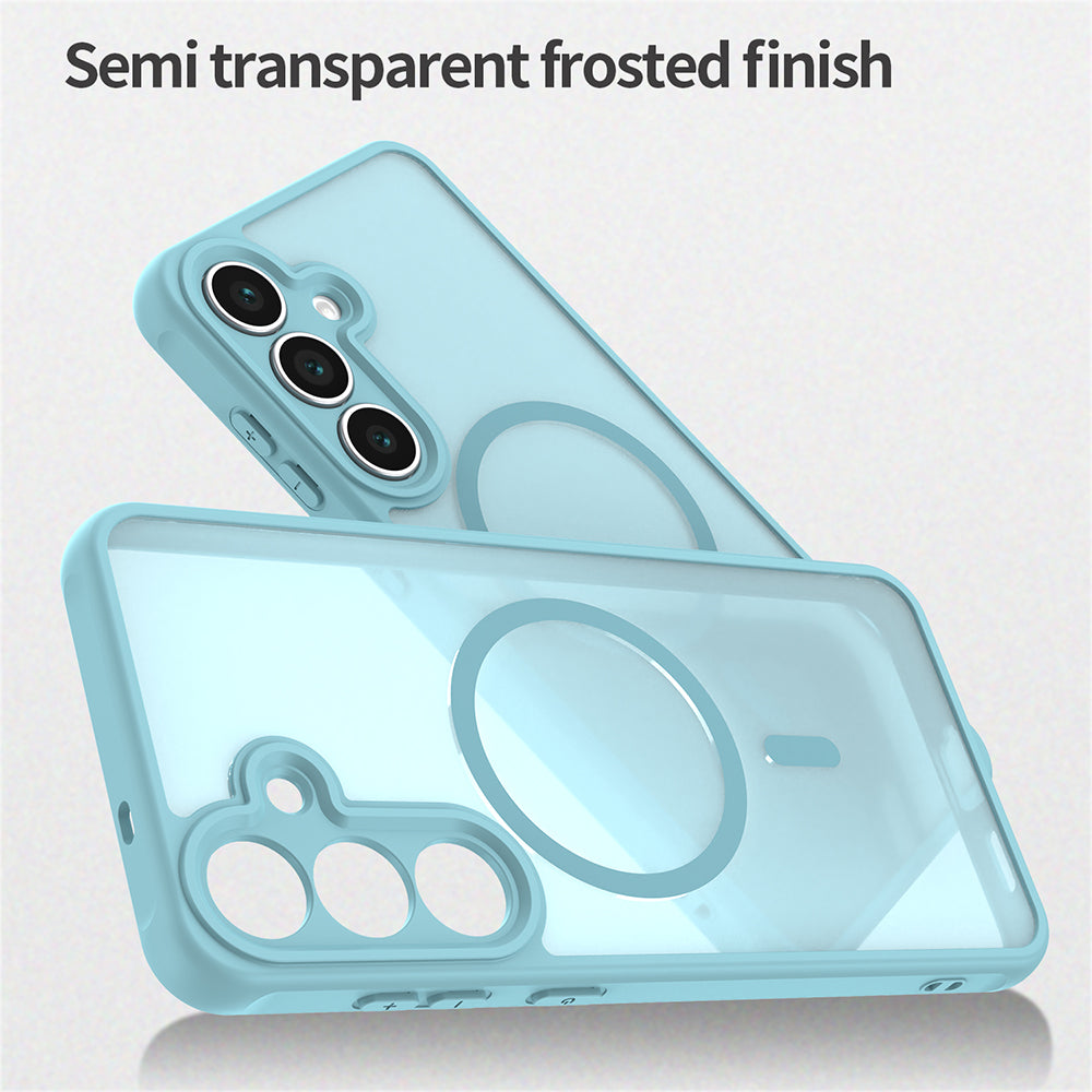 MagSafe futrola za Samsung Galaxy A17 5G, Techsuit, HaloFrost II, Svijetlo Zelena