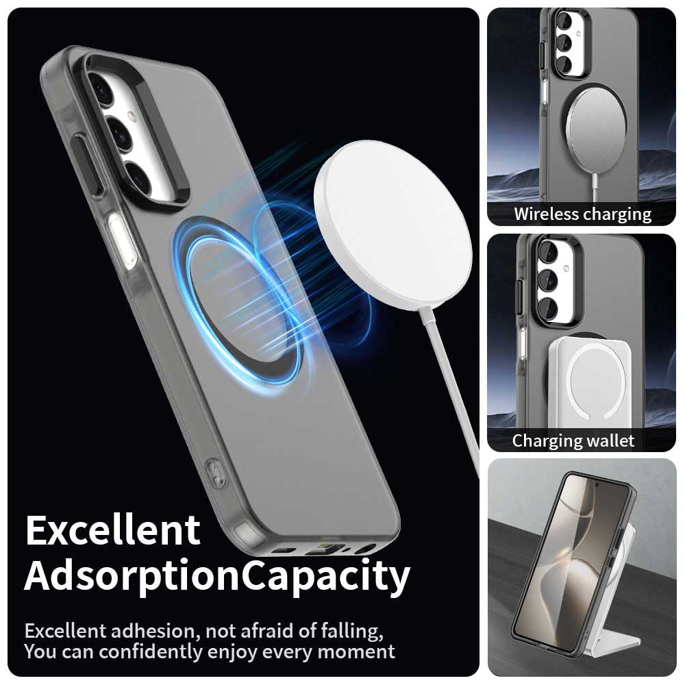 MagSafe futrola za Samsung Galaxy A25 A256, Techsuit, CandyCase, Crna