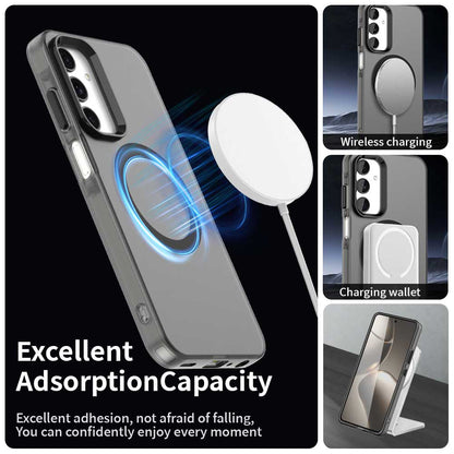 MagSafe futrola za Samsung Galaxy A25 A256, Techsuit, CandyCase, Crna