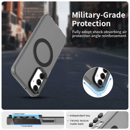 MagSafe futrola za Samsung Galaxy A25 A256, Techsuit, CandyCase, Crna