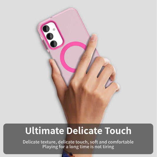 MagSafe futrola za Samsung Galaxy A25 A256, Techsuit, CandyCase, Roza