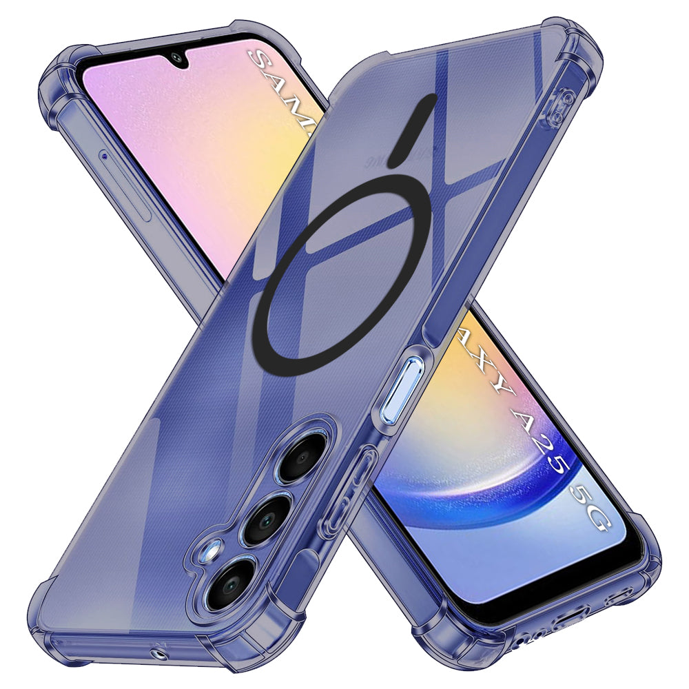 MagSafe futrola za Samsung Galaxy A25 A256, Techsuit, Shockproof Clear, Dimna