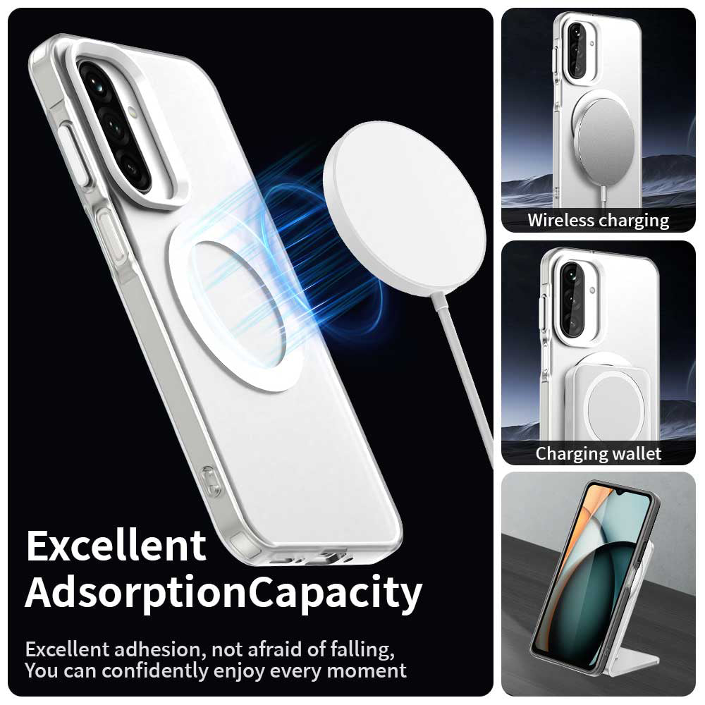 MagSafe futrola za Samsung Galaxy A26 A266, Techsuit, CandyCase, Bijela