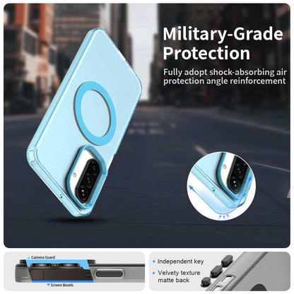MagSafe futrola za Samsung Galaxy A26 A266, Techsuit, CandyCase, Plava