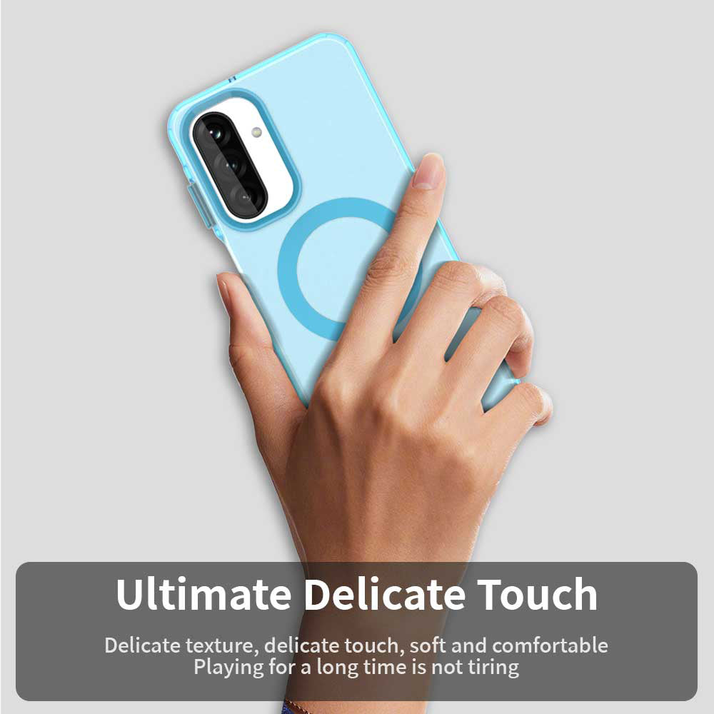 MagSafe futrola za Samsung Galaxy A26 A266, Techsuit, CandyCase, Plava