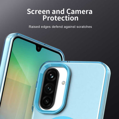 MagSafe futrola za Samsung Galaxy A26 A266, Techsuit, CandyCase, Plava