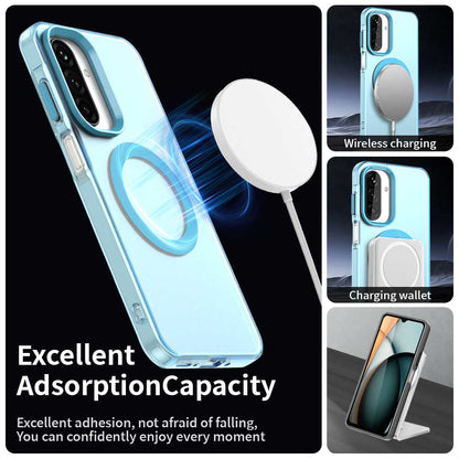 MagSafe futrola za Samsung Galaxy A26 A266, Techsuit, CandyCase, Plava