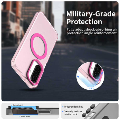 MagSafe futrola za Samsung Galaxy A26 A266, Techsuit, CandyCase, Roza