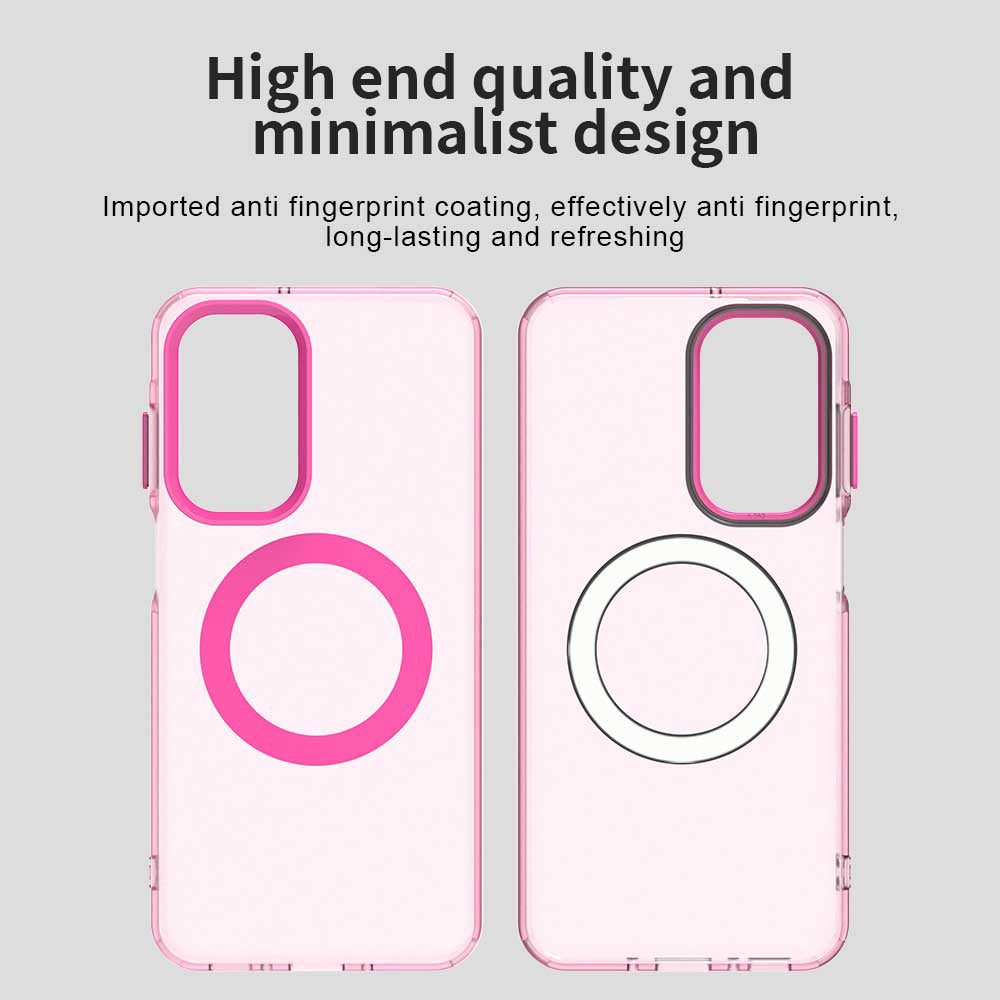 MagSafe futrola za Samsung Galaxy A26 A266, Techsuit, CandyCase, Roza