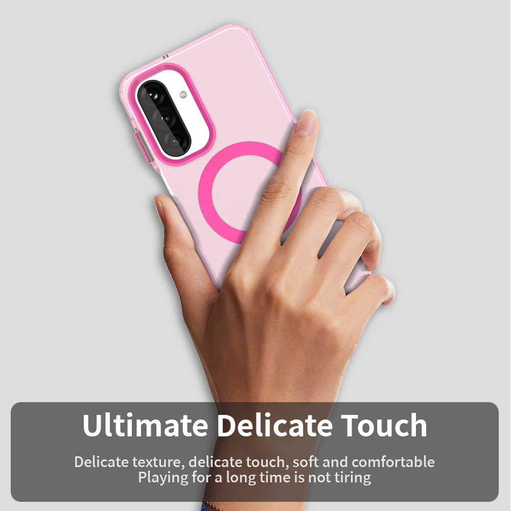 MagSafe futrola za Samsung Galaxy A26 A266, Techsuit, CandyCase, Roza