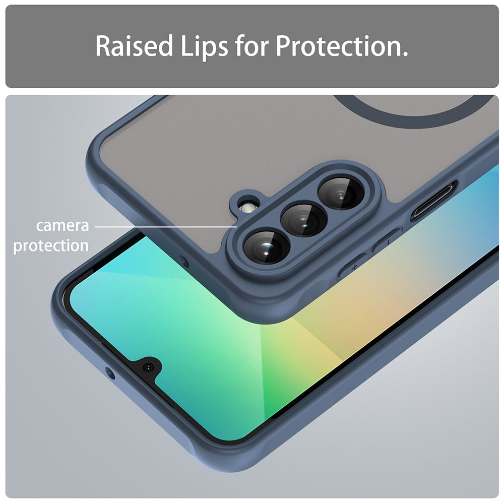 MagSafe futrola za Samsung Galaxy A26 A266, Techsuit, HaloFrost II, Tamnoplava