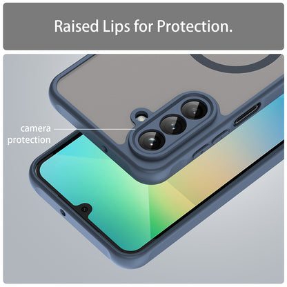MagSafe futrola za Samsung Galaxy A26 A266, Techsuit, HaloFrost II, Tamnoplava