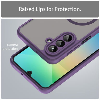 MagSafe futrola za Samsung Galaxy A26 A266, Techsuit, HaloFrost II, Ljubičasta