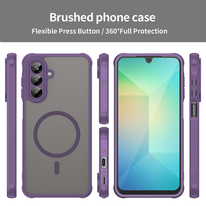MagSafe futrola za Samsung Galaxy A26 A266, Techsuit, HaloFrost II, Ljubičasta