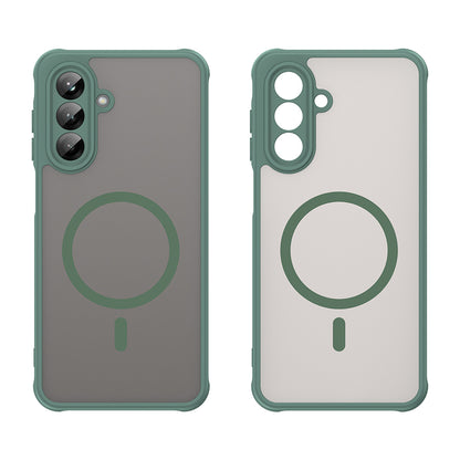 MagSafe futrola za Samsung Galaxy A26 A266, Techsuit, HaloFrost II, Zelena