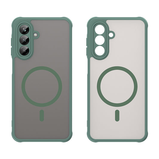MagSafe futrola za Samsung Galaxy A26 A266, Techsuit, HaloFrost II, Zelena