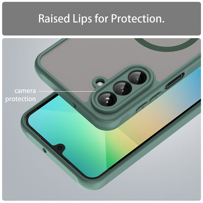 MagSafe futrola za Samsung Galaxy A26 A266, Techsuit, HaloFrost II, Zelena