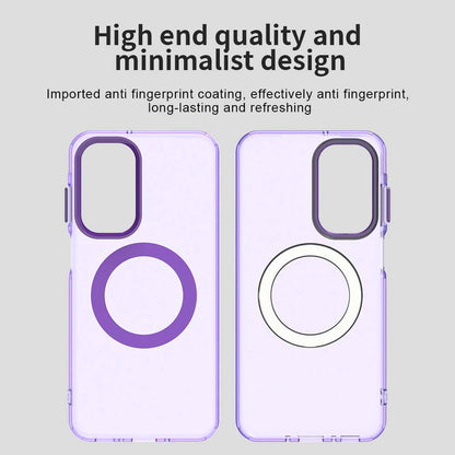MagSafe maska za Samsung Galaxy A27 5G, Techsuit, CandyCase, Ljubičasta
