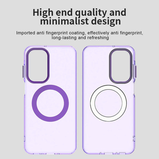 MagSafe maska za Samsung Galaxy A27 5G, Techsuit, CandyCase, Ljubičasta
