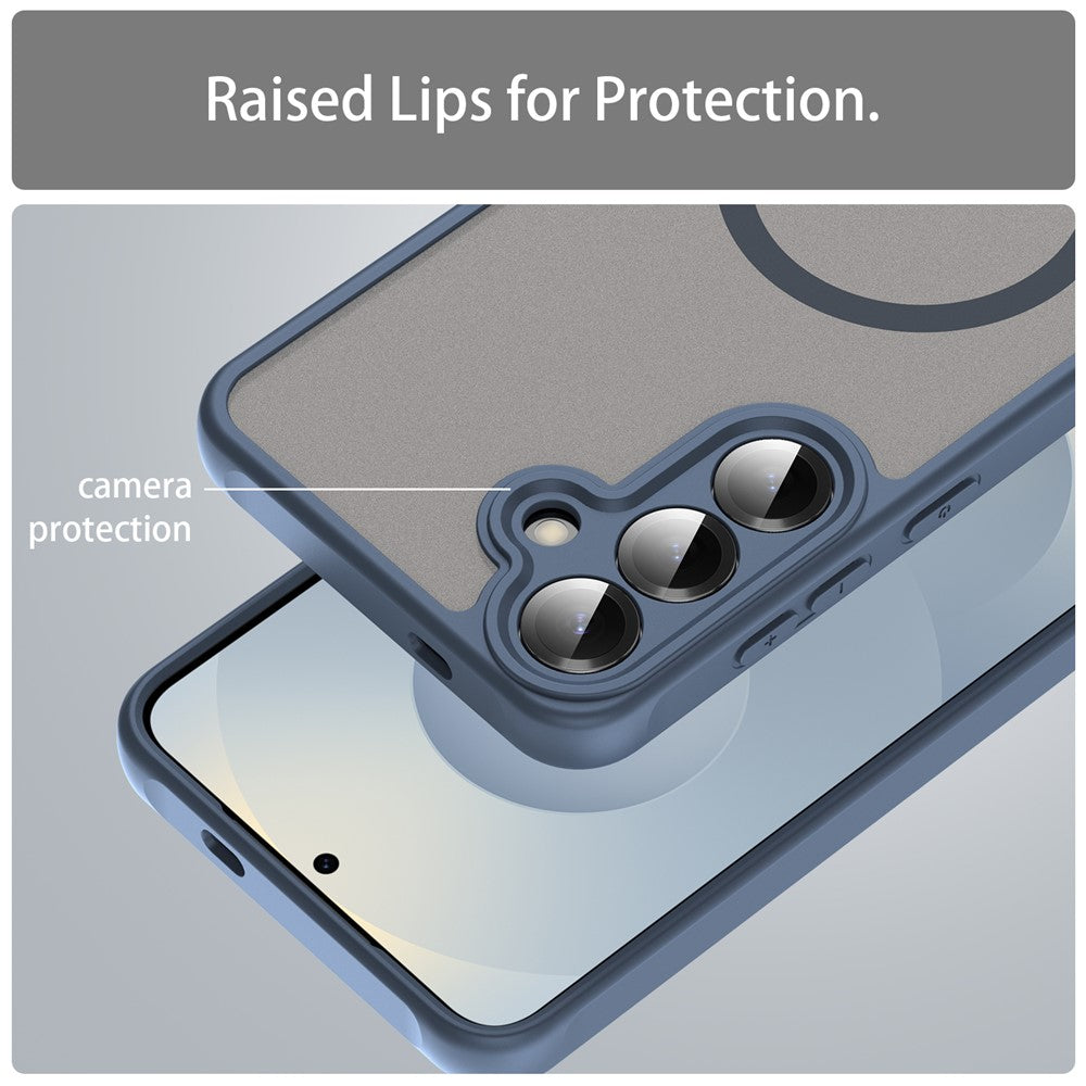 MagSafe futrola za Samsung Galaxy A27 5G, Techsuit, HaloFrost II, Tamnoplava