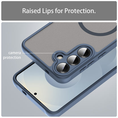 MagSafe futrola za Samsung Galaxy A27 5G, Techsuit, HaloFrost II, Tamnoplava