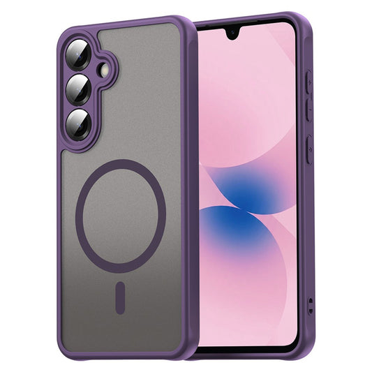MagSafe futrola za Samsung Galaxy A27 5G, Techsuit, HaloFrost II, Ljubičasta