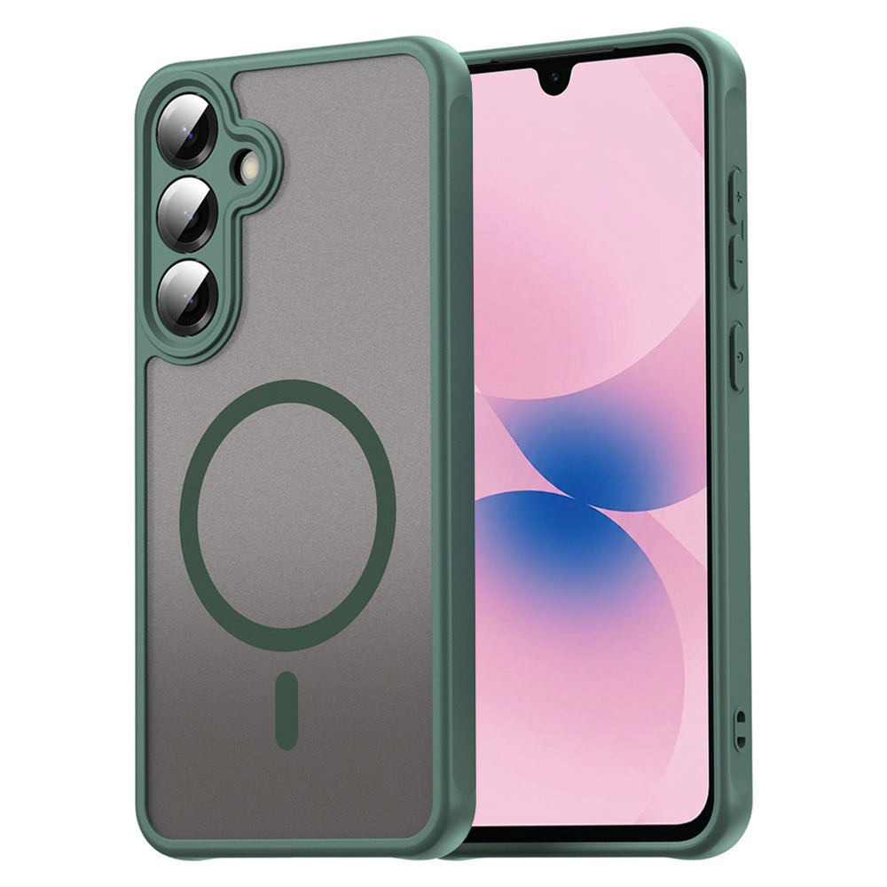 MagSafe futrola za Samsung Galaxy A27 5G, Techsuit, HaloFrost II, Zelena
