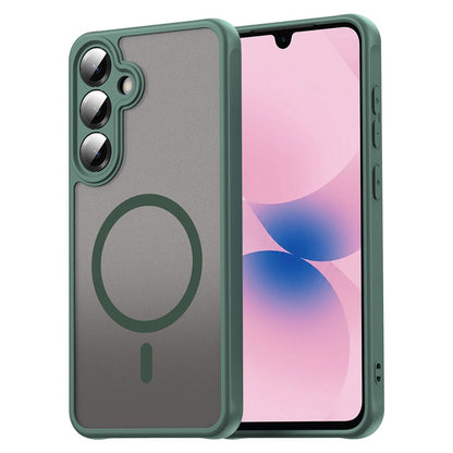 MagSafe futrola za Samsung Galaxy A27 5G, Techsuit, HaloFrost II, Zelena