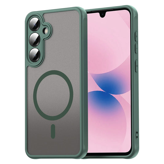 MagSafe futrola za Samsung Galaxy A27 5G, Techsuit, HaloFrost II, Zelena