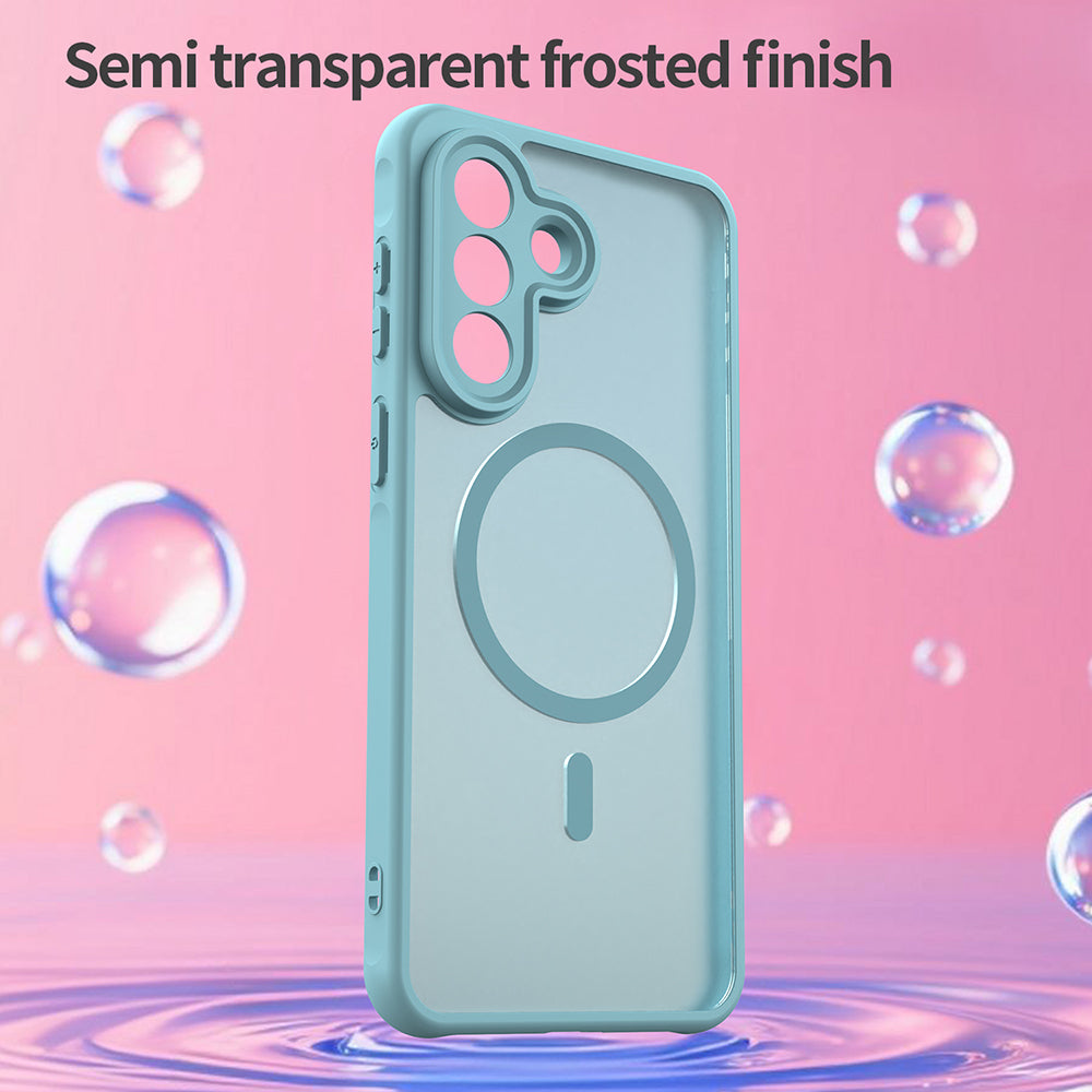 MagSafe futrola za Samsung Galaxy A27 5G, Techsuit, HaloFrost II, Svijetlo Zelena