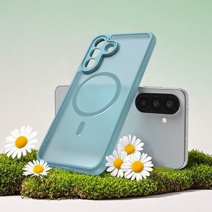 MagSafe futrola za Samsung Galaxy A27 5G, Techsuit, HaloFrost II, Svijetlo Zelena