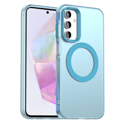 MagSafe futrola za Samsung Galaxy A35 5G A356, Techsuit, CandyCase, Plava