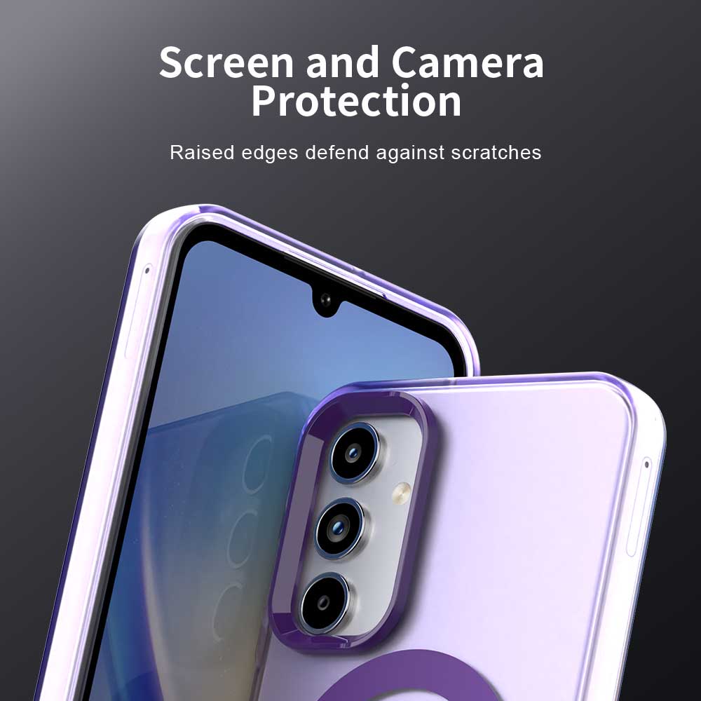 MagSafe futrola za Samsung Galaxy A35 5G A356, Techsuit, CandyCase, Ljubičasta