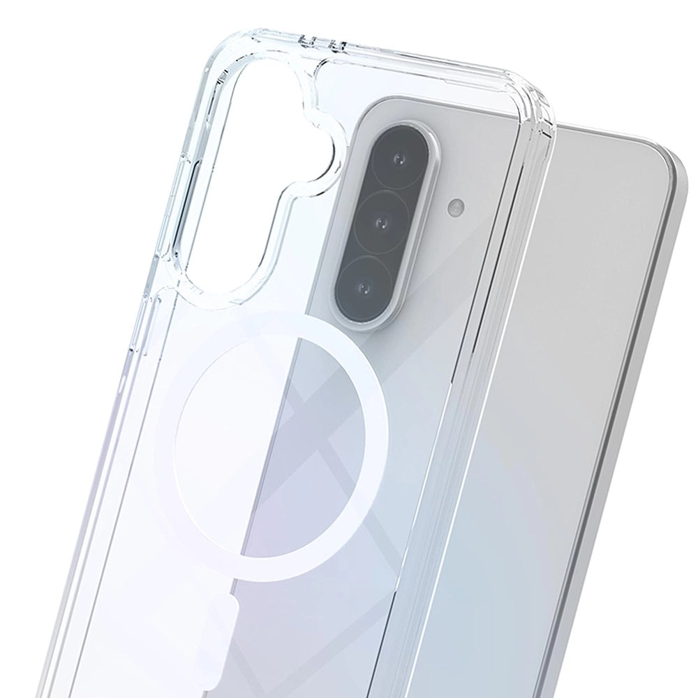MagSafe futrola za Samsung Galaxy A36 A366, 3MK, Armor MagCase, Prozirna