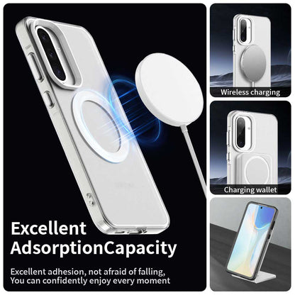 MagSafe futrola za Samsung Galaxy A36 A366, Techsuit, CandyCase, Bijela