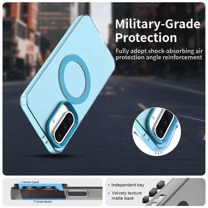 MagSafe futrola za Samsung Galaxy A36 A366, Techsuit, CandyCase, Plava